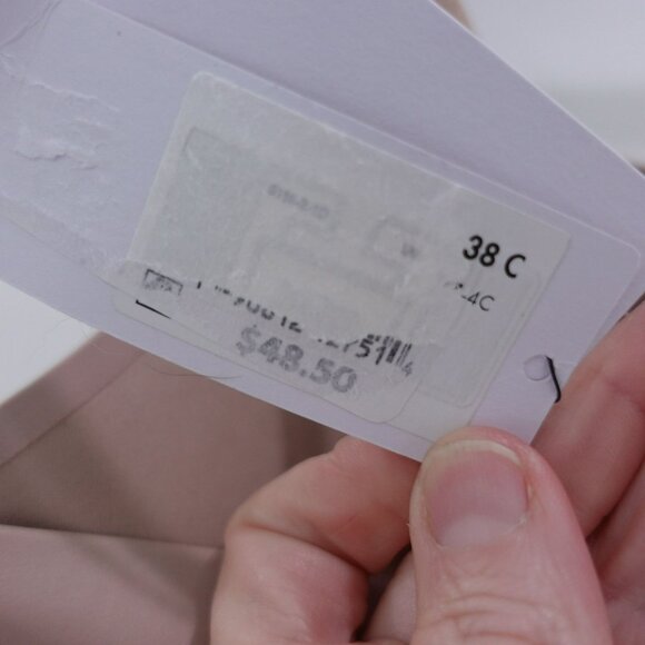 NEW Calvin Klein Liquid Touch Lightly Lined Demi Bra Bralette Size 38C Tan - Picture 7 of 10